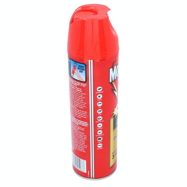 MORTEIN SPRAY CIK 400ML BLK