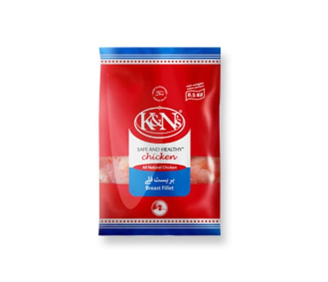 K&NS BREAST FILLET 500GM